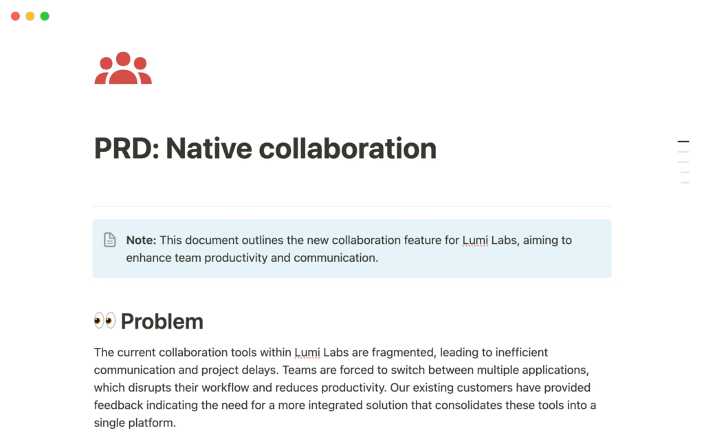 Native collaboration