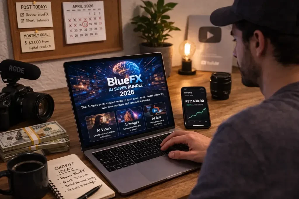 BlueFX AI Super Bundle Dashboard